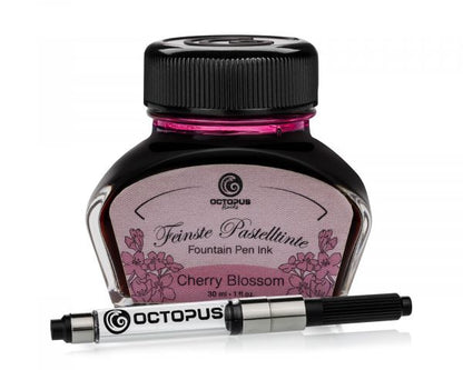 Octopus Fluids GmbH Fountain Pen Ink Octopus Fluids Pastel Fountain Pen Inks Pastel Pink Cherry Blossom 30 ml
