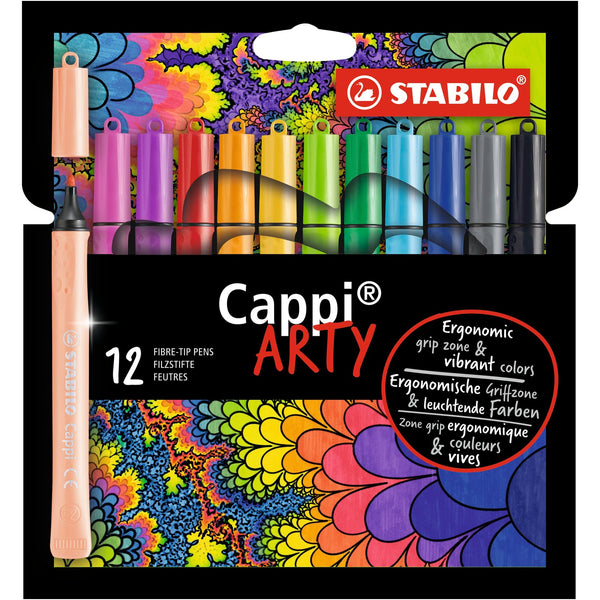 STABILO Cappi 12 Kartonetui ARTY