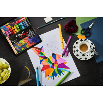 STABILO Cappi 12 Kartonetui ARTY – Ansicht 4