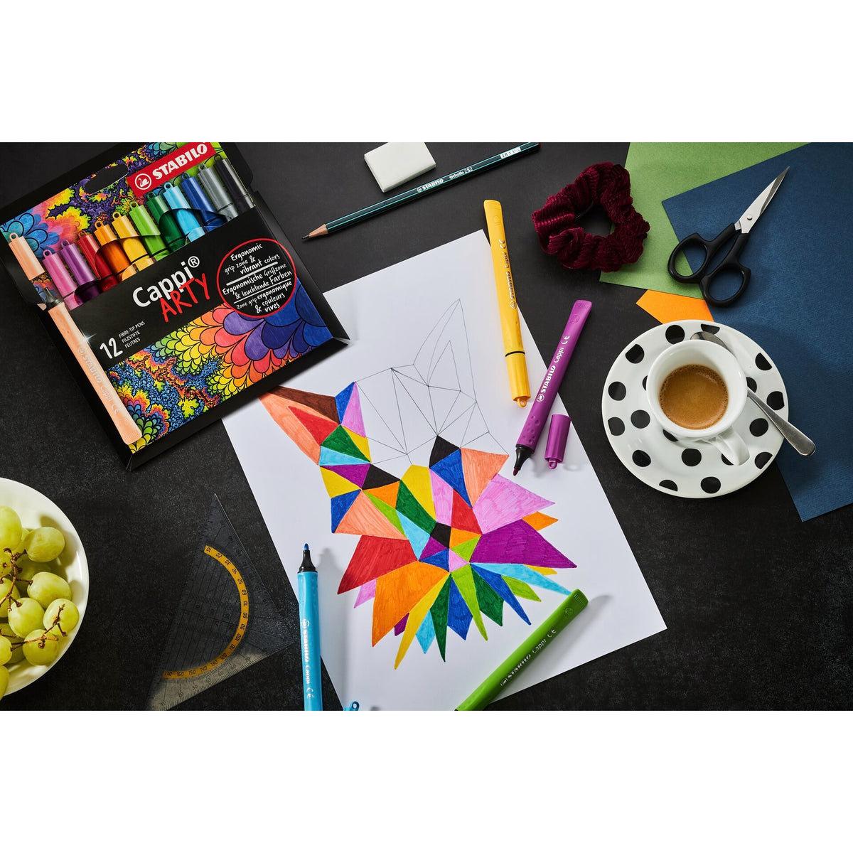 STABILO Cappi 18er Etui ARTY – Ansicht 4