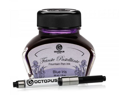 Octopus Fluids Fountain Pen Ink Pastel Blue Iris Violet 30 ml incl. Converter