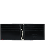 ST Dupont Leather goods Line D Line D, Palladium, Ltd. Edt., Schwarz