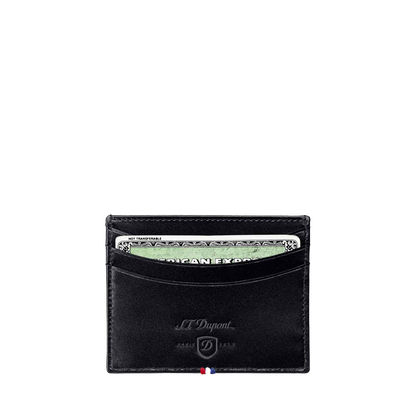 ST Dupont Leather goods Line D Line D, Palladium, Ltd. Edt., Schwarz