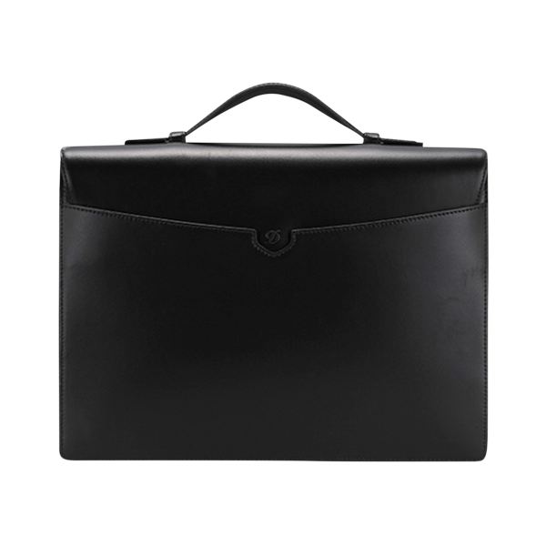 ST Dupont Leather goods Line D Line D, Palladium, Ltd. Edt., Schwarz