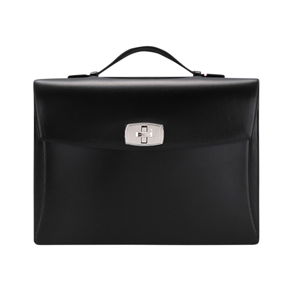 ST Dupont Leather goods Line D Line D, Palladium, Ltd. Edt., Schwarz