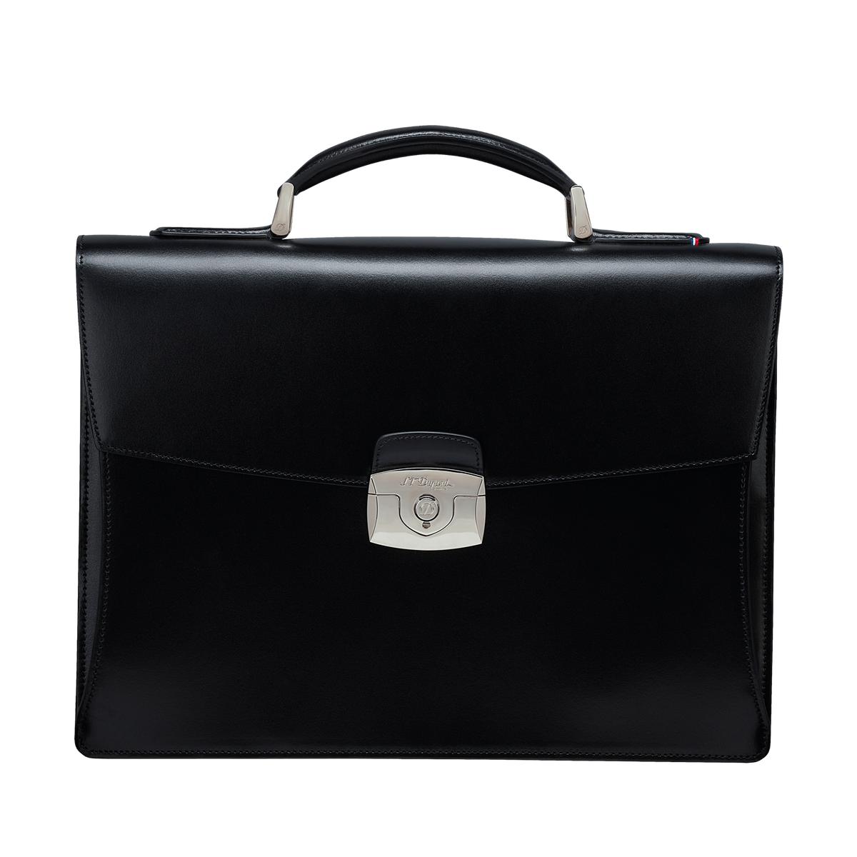 ST Dupont Leather goods Line D Line D, Palladium, Ltd. Edt., Schwarz
