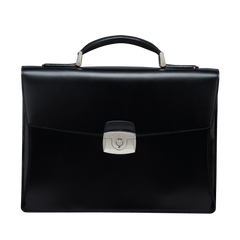 ST Dupont Leather goods Line D Line D, Palladium, Ltd. Edt., Schwarz