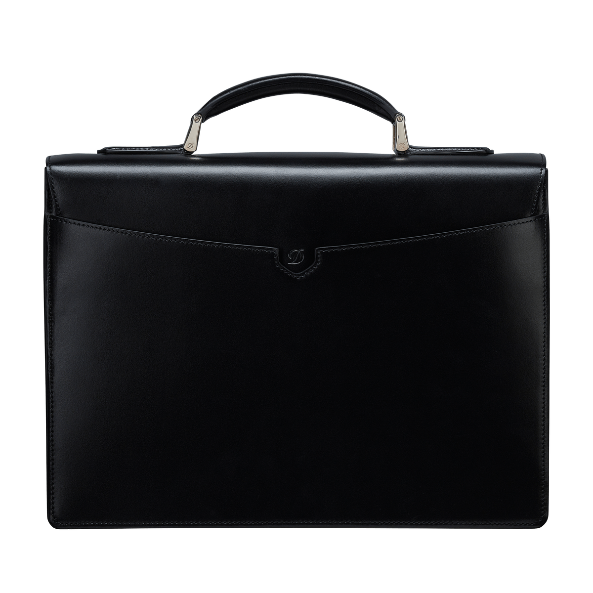 ST Dupont Leather goods Line D Line D, Palladium, Ltd. Edt., Schwarz