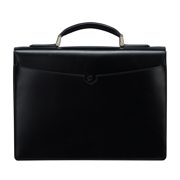 ST Dupont Leather goods Line D Line D, Palladium, Ltd. Edt., Schwarz