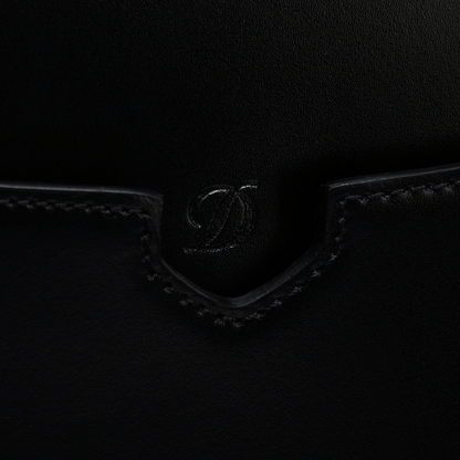 ST Dupont Leather goods Line D Line D, Palladium, Ltd. Edt., Schwarz