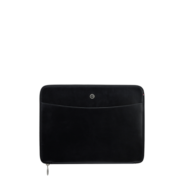 ST Dupont Leather goods Line D Line D, Palladium, Ltd. Edt., Schwarz