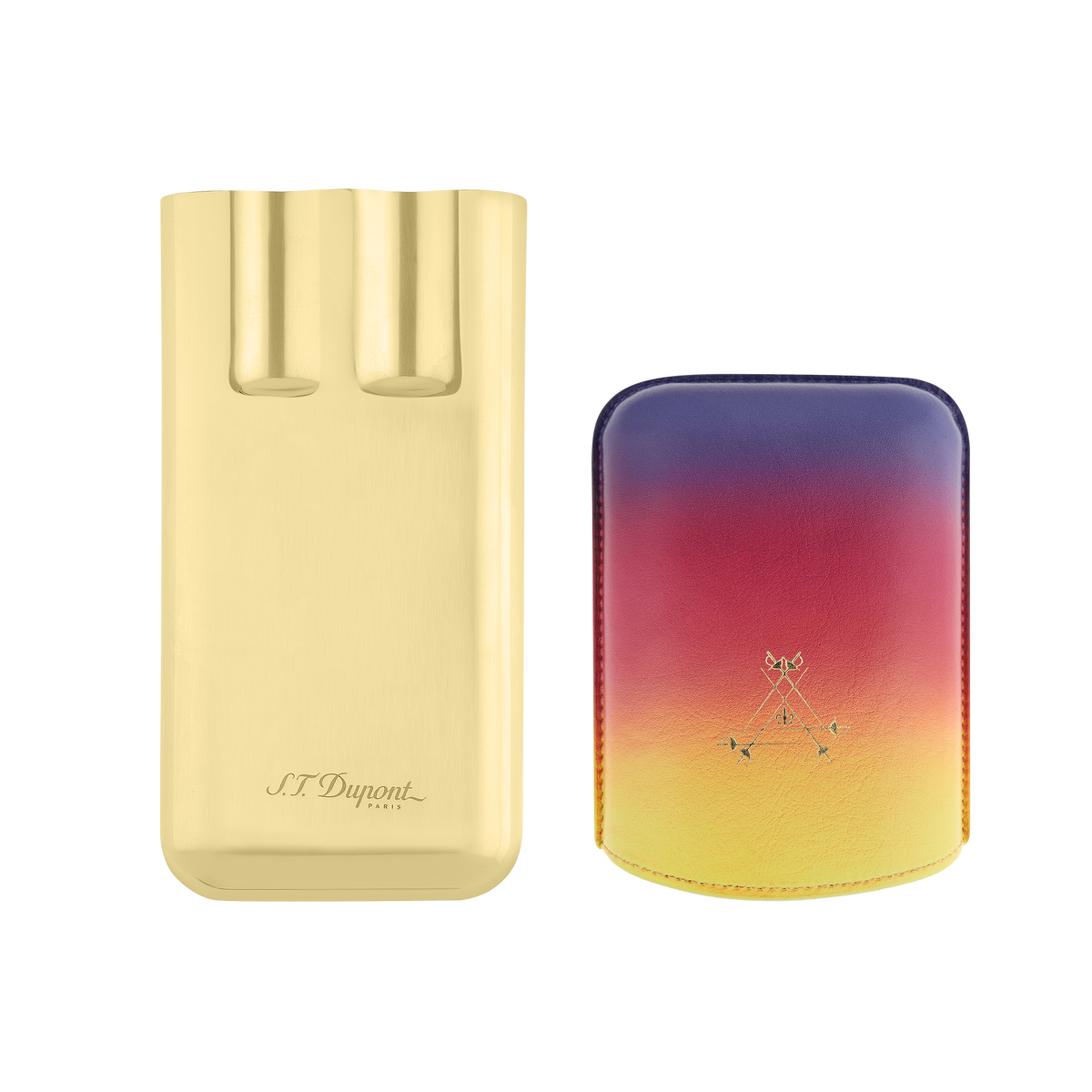 ST Dupont Accessoires - Cigar 3 Zigarren Etui Ltd. Edt., Violet