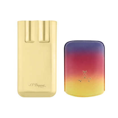 ST Dupont Accessoires - Cigar 3 Zigarren Etui Ltd. Edt., Violet