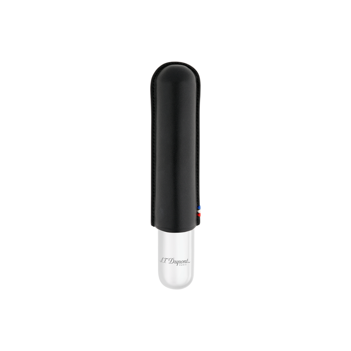 ST Dupont Accessoires - Cigar Zigarren Etui Chrom, Schwarz