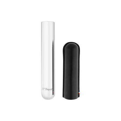 ST Dupont Accessoires - Cigar Zigarren Etui Chrom, Schwarz