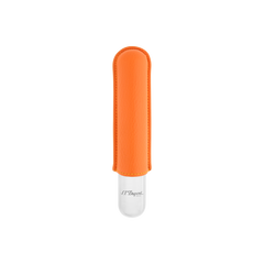 ST Dupont Accessoires - Cigar Zigarren Etui Chrom, Orange