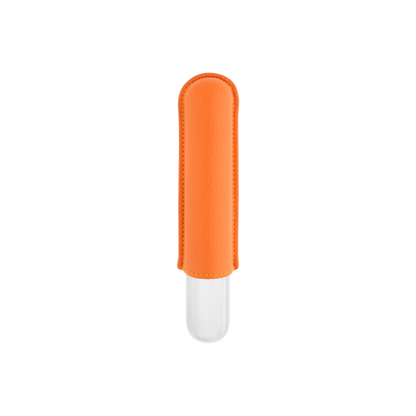 ST Dupont Accessoires - Cigar Zigarren Etui Chrom, Orange