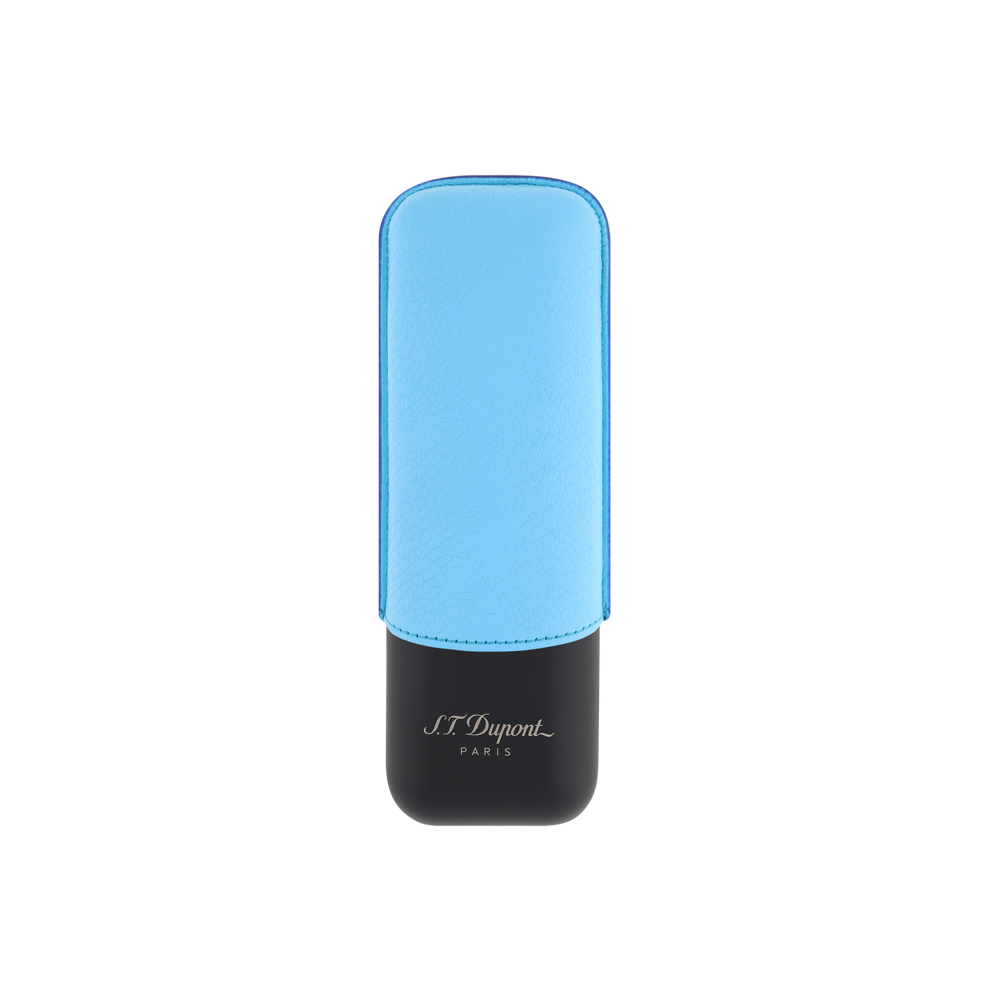 ST Dupont Accessoires - Cigar 2 Zigarren Etui Turquoise-blue