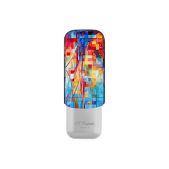 ST Dupont Accessoires - Cigar 2 Zigarren Etui Graffiti, Ltd. Edt., Multicolor