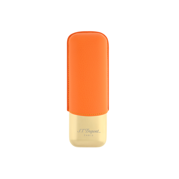 ST Dupont Accessoires - Cigar 2 Zigarren Etui Orange