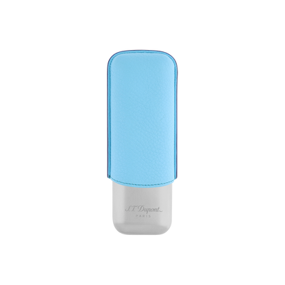 ST Dupont Accessoires - Cigar 2 Zigarren Etui Turquoise-blue
