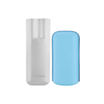 ST Dupont Accessoires - Cigar 2 Zigarren Etui Turquoise-blue