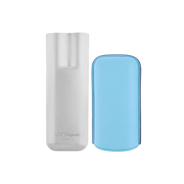 ST Dupont Accessoires - Cigar 2 Zigarren Etui Turquoise-blue