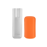 ST Dupont Accessoires - Cigar 2 Zigarren Etui Chrom, Orange