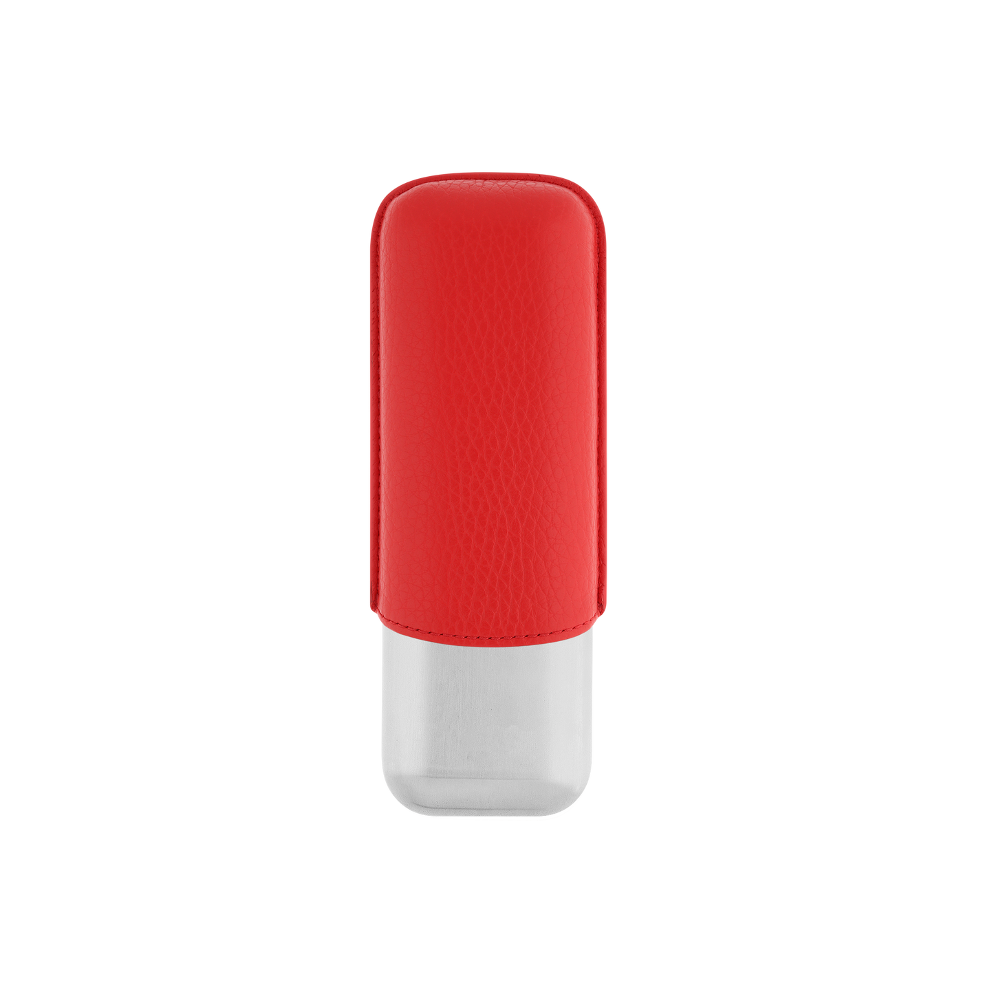 ST Dupont Accessoires - Cigar 2 Zigarren Etui Chrom, Rot