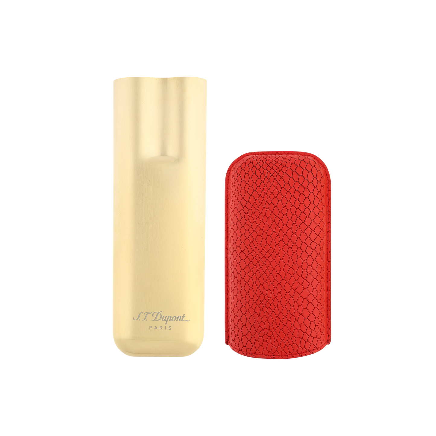ST Dupont Accessories - Cigar 2 Cigar Case Dragon, Ltd. Ed., Burgundy