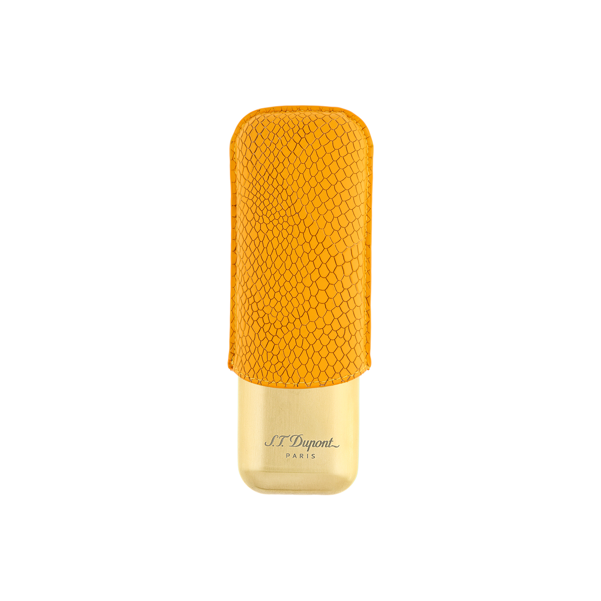 ST Dupont Accessoires - Cigar 2 Zigarren Etui Dragon, Ltd. Edt., Honey