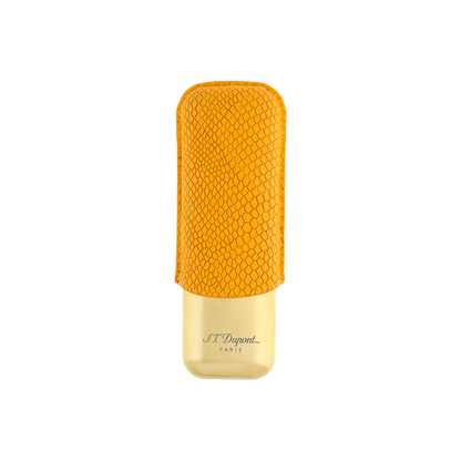 ST Dupont Accessoires - Cigar 2 Zigarren Etui Dragon, Ltd. Edt., Honey