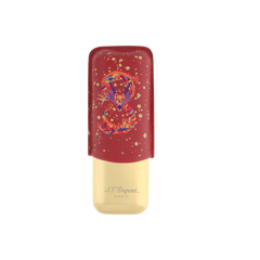 ST Dupont Accessoires - Cigar 2 Zigarren Etui Dragon, Ltd. Edt., Burgundy