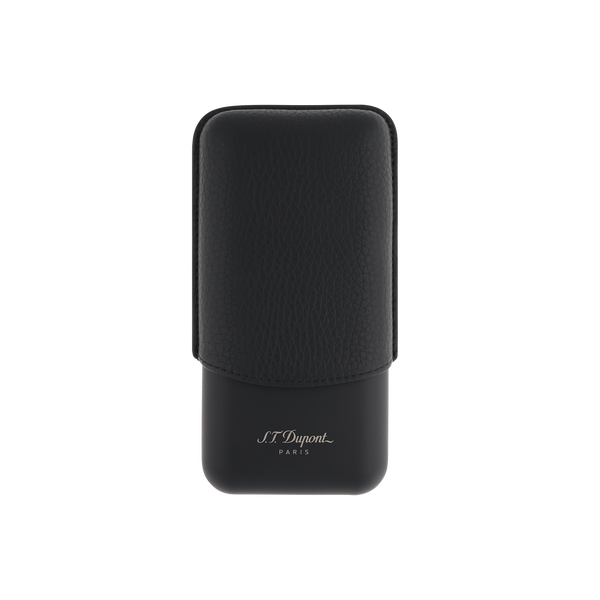ST Dupont Accessoires - Étui 3 cigares noir