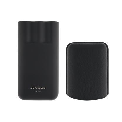 ST Dupont Accessoires - Cigar 3 Zigarren Etui Schwarz