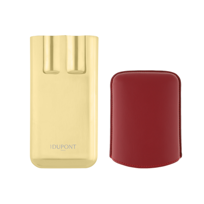 ST Dupont Cigar Accessories Etui 3 Zigarren Romeo Y Julieta, Ltd. Edt., Burgundy