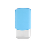 ST Dupont Accessoires - Cigar 3 Zigarren Etui Chrom, Turquoise-blue