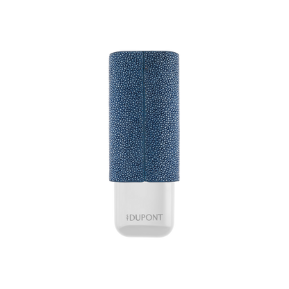 ST Dupont Cigar Accessories 2-Cigar Case 20000 Lieues Sous Les Mers, Ltd. Edt., Blue-gulf-stream