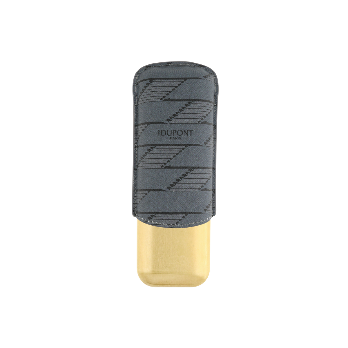 ST Dupont Accessoires - Cigar 2 Zigarren Etui Monogram, Ltd. Edt., Schwarz