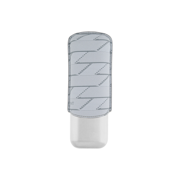 ST Dupont Accessoires - Cigar 2 Zigarren Etui Monogram, Ltd. Edt., Light-gray