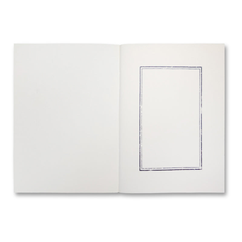 PRADA Replacement Notebook Travel Journal White+Yellow