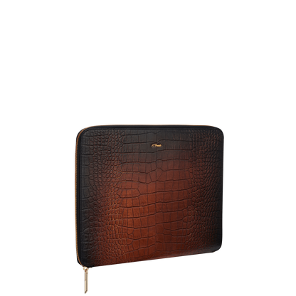 ST Dupont Leather goods Atelier Brown