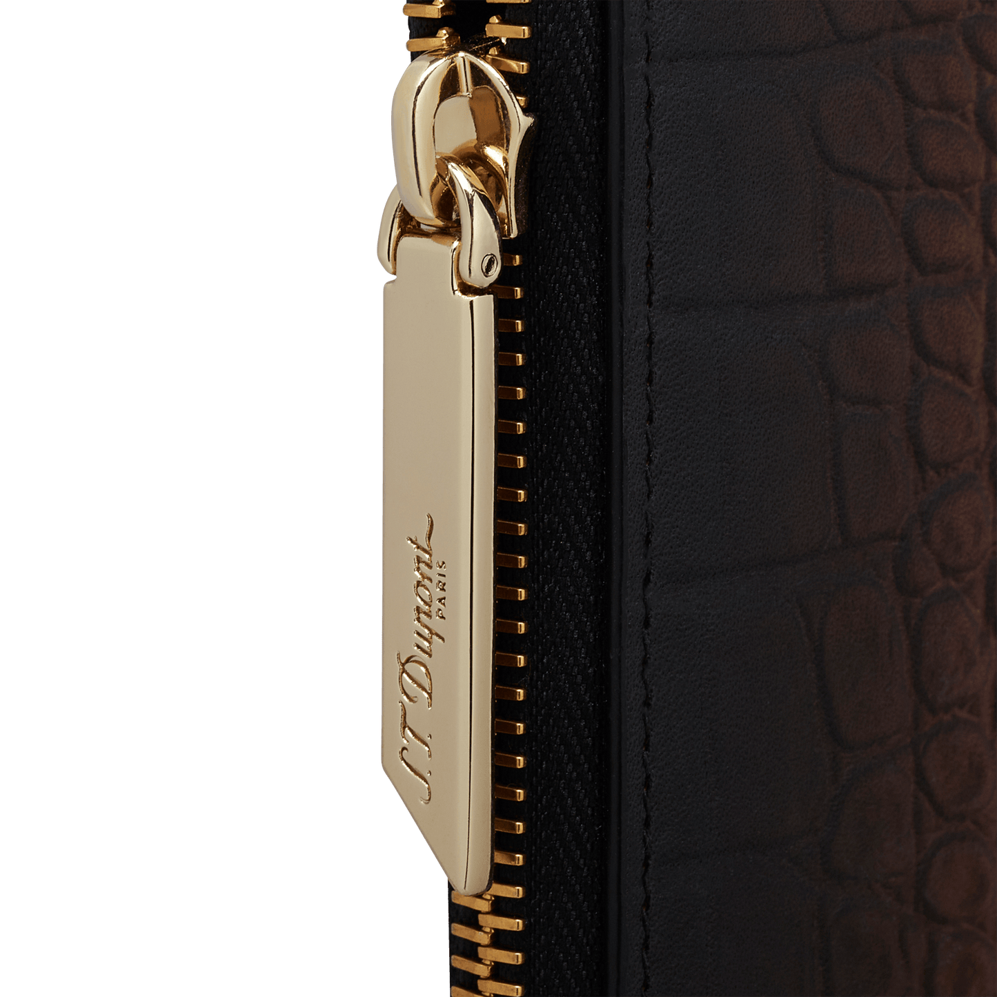 ST Dupont Leather goods Atelier Brown