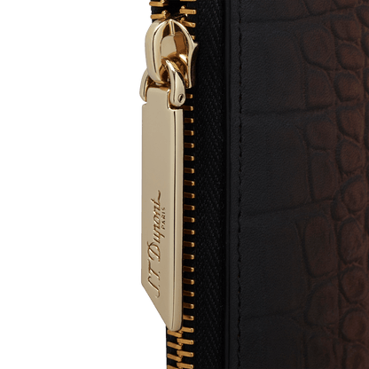 ST Dupont Leather goods Atelier Brown