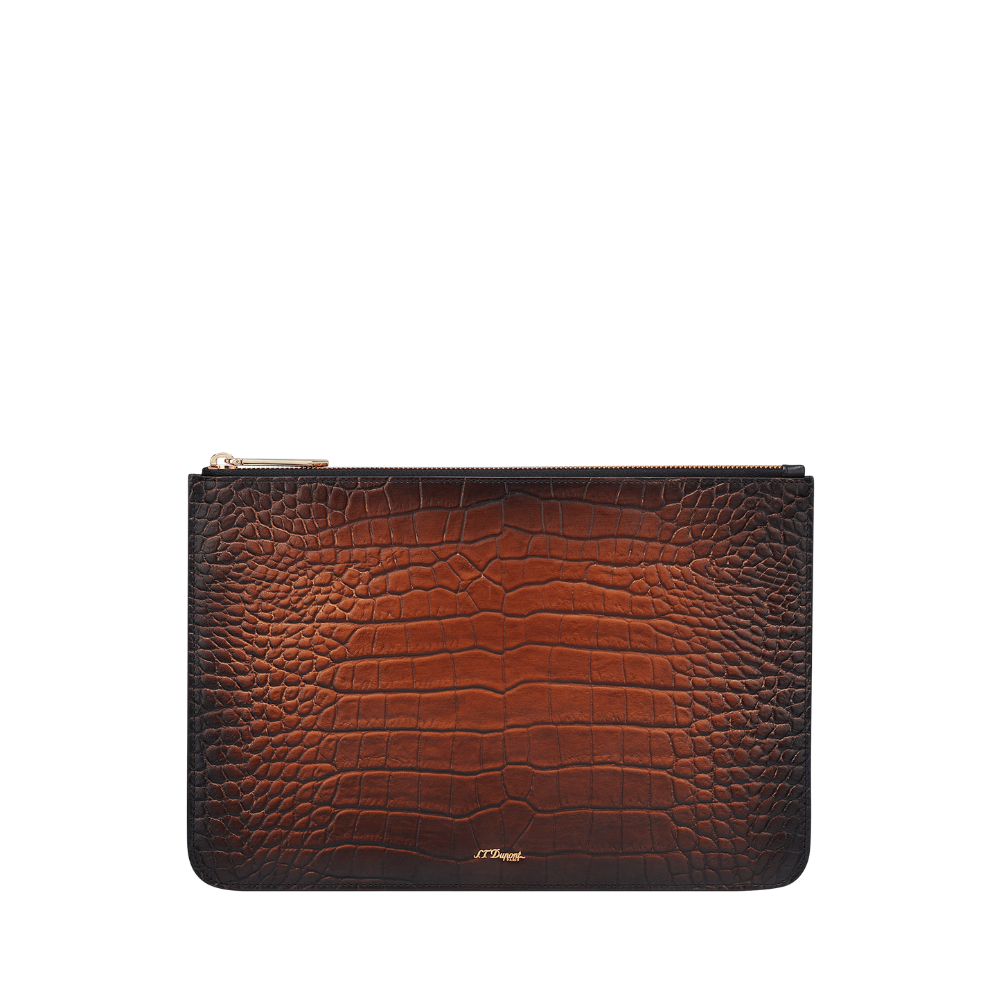 ST Dupont Leather goods Atelier Brown