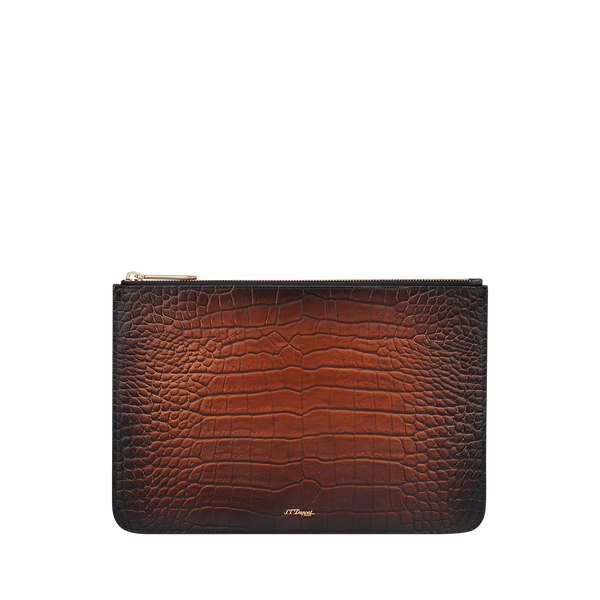 ST Dupont Leather goods Atelier Brown