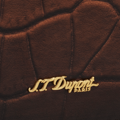 ST Dupont Leather goods Atelier Brown