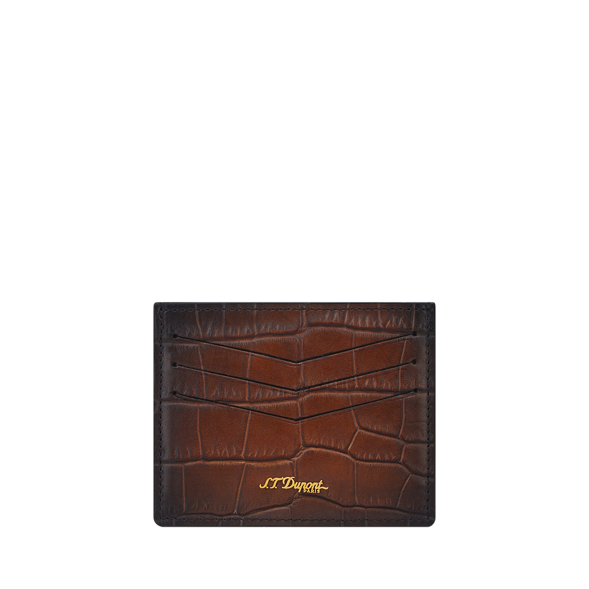 ST Dupont Leather goods Atelier Brown
