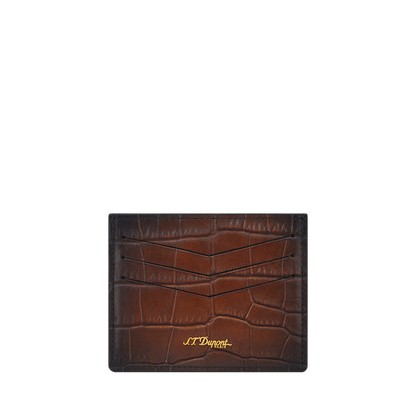 ST Dupont Leather goods Atelier Brown