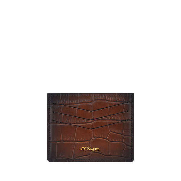 ST Dupont Leather goods Atelier Brown